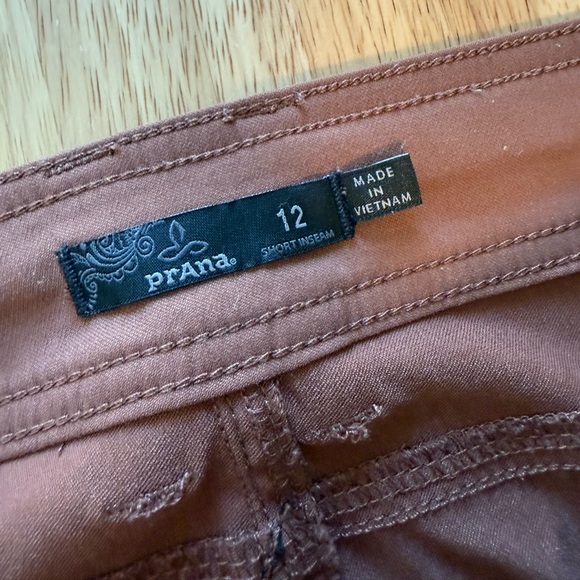Women’s prana Halle’s hiking pant size 12 burnt orange color - Picture 6 of 12